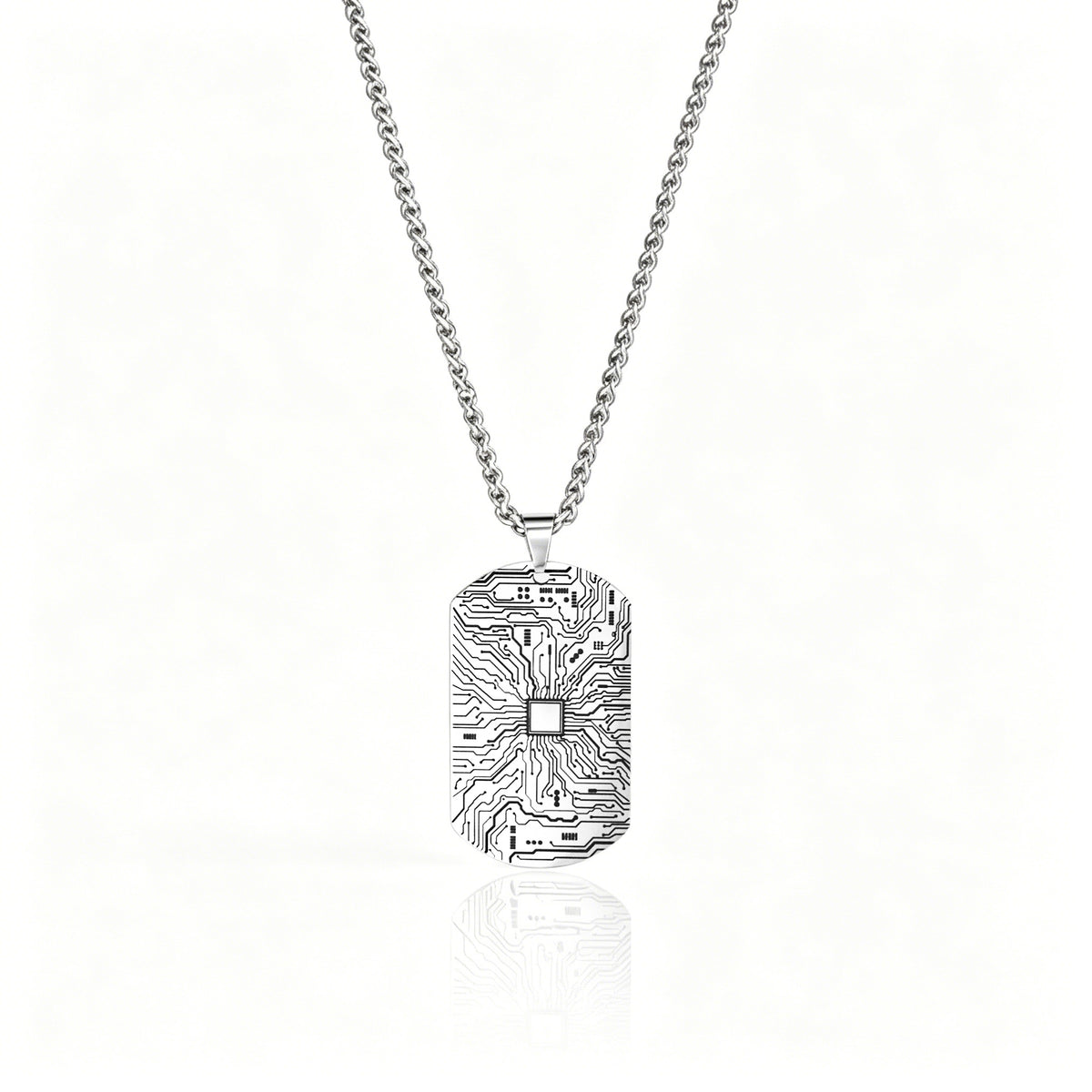 Personalized Circuit Board Necklace for Tech Lovers