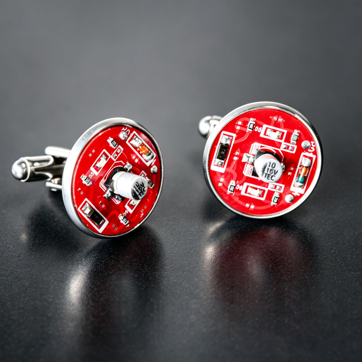 Tech Cufflinks for Computer Steam,Gift for Steam