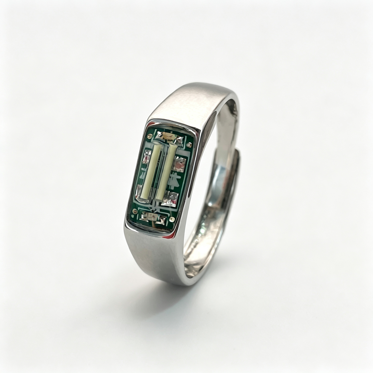 Circuit Board Ring for Women,Unique Statement Ring,Futuristic Gift for Her