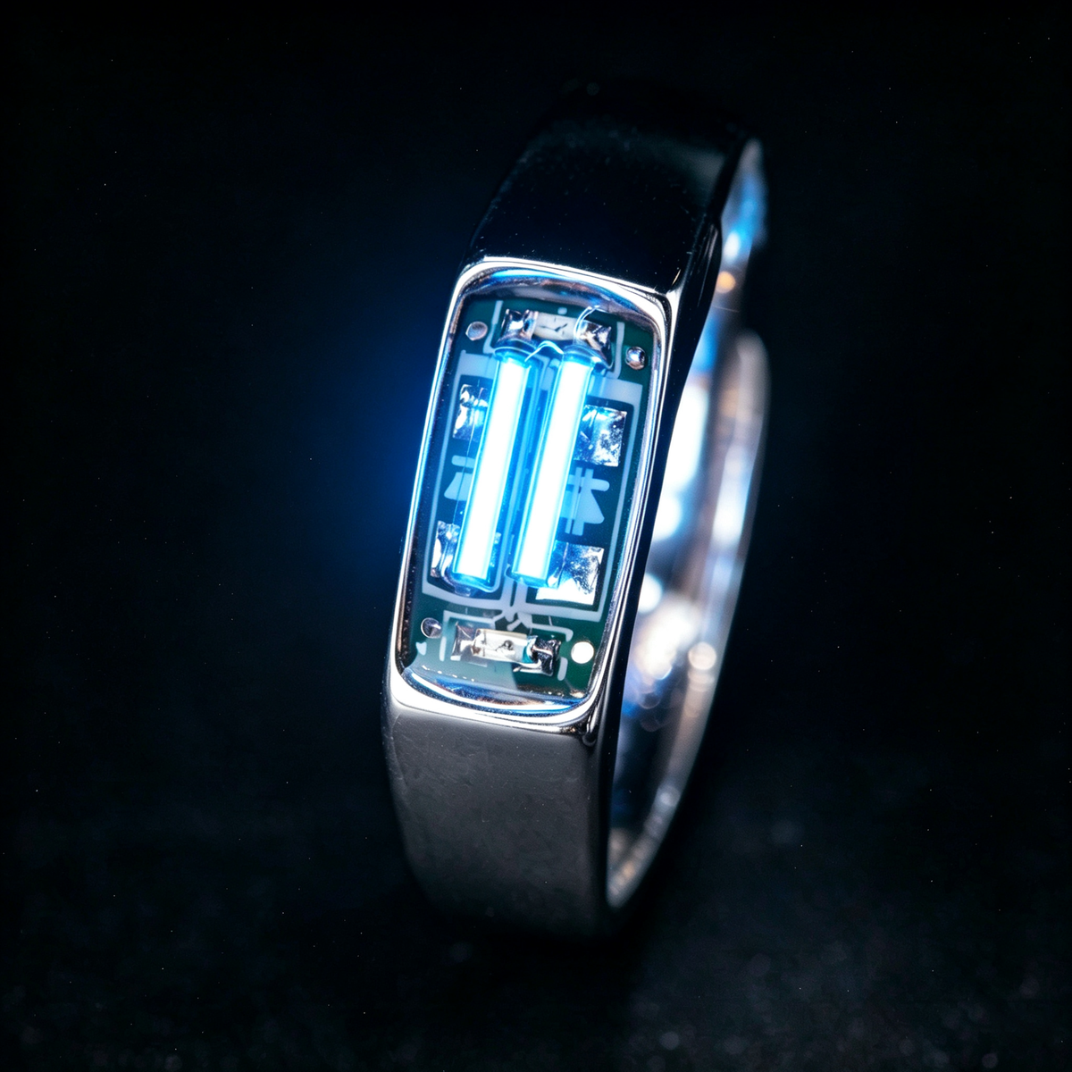 Circuit Board Ring for Women,Unique Statement Ring,Futuristic Gift for Her