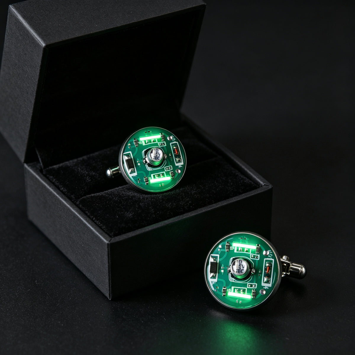 Tech Cufflinks for Computer Steam,Gift for Steam