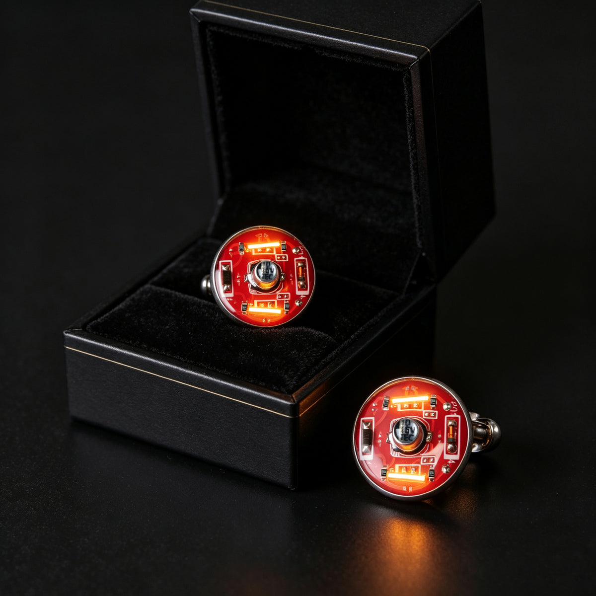 Tech Cufflinks for Computer Steam,Gift for Steam