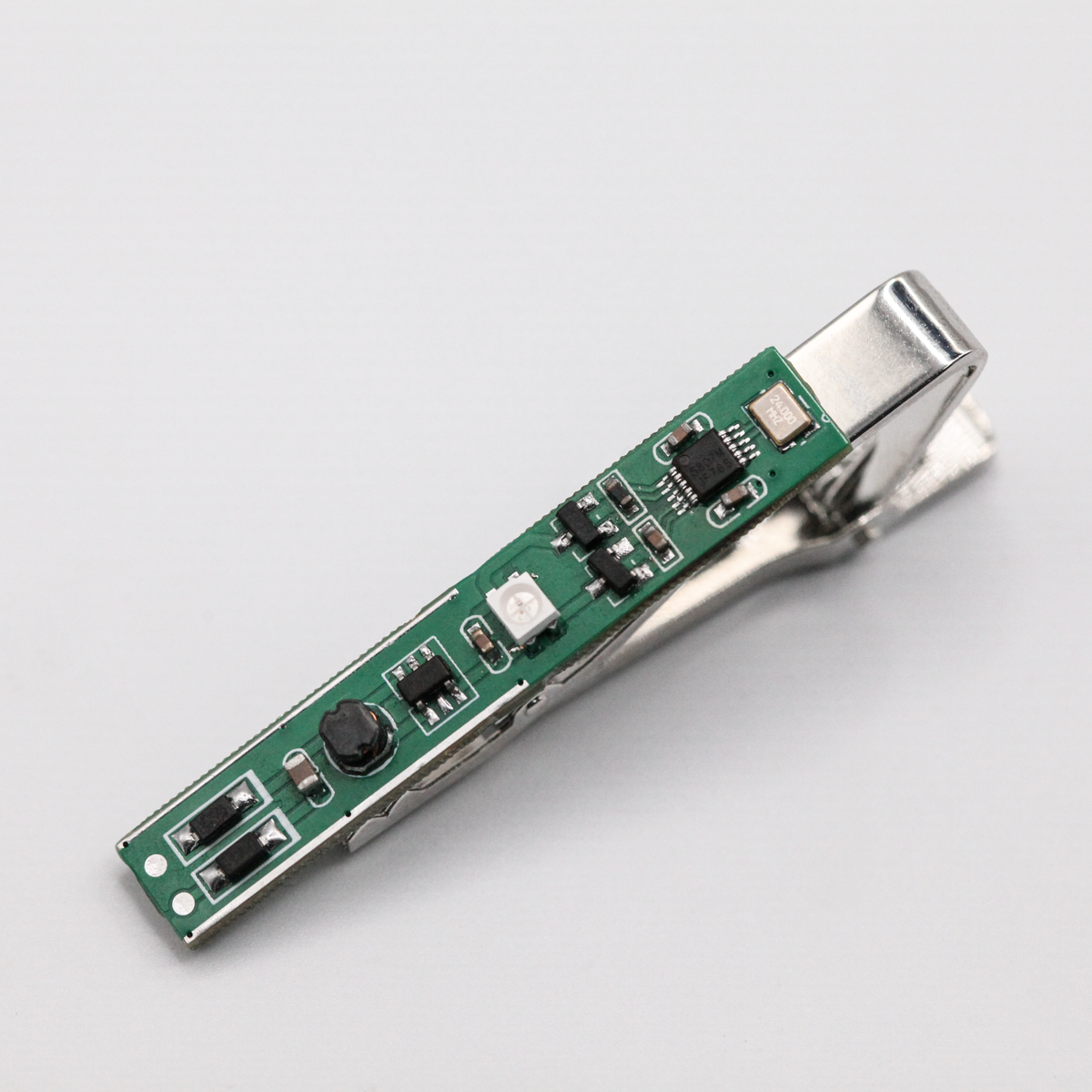 Circuit Board Tie Clip for Men – Recycled PCB Engineer Gift