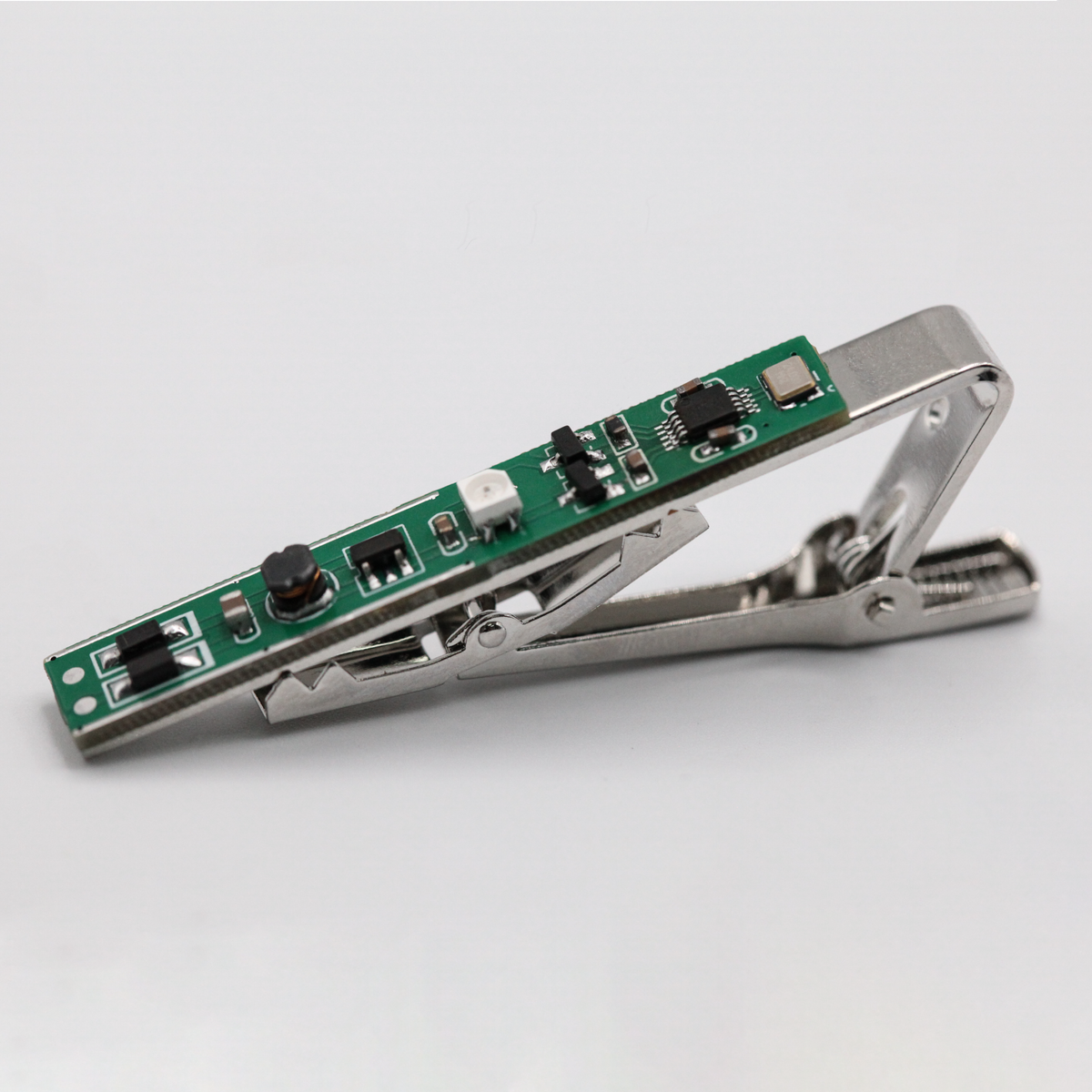 Glowing Circuit Board Cufflinks and Tie Clip Set for Men,Programmer Gift