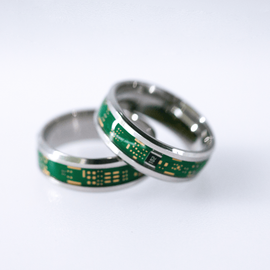 Circuit Board Rings,Gift For Gaming Lover