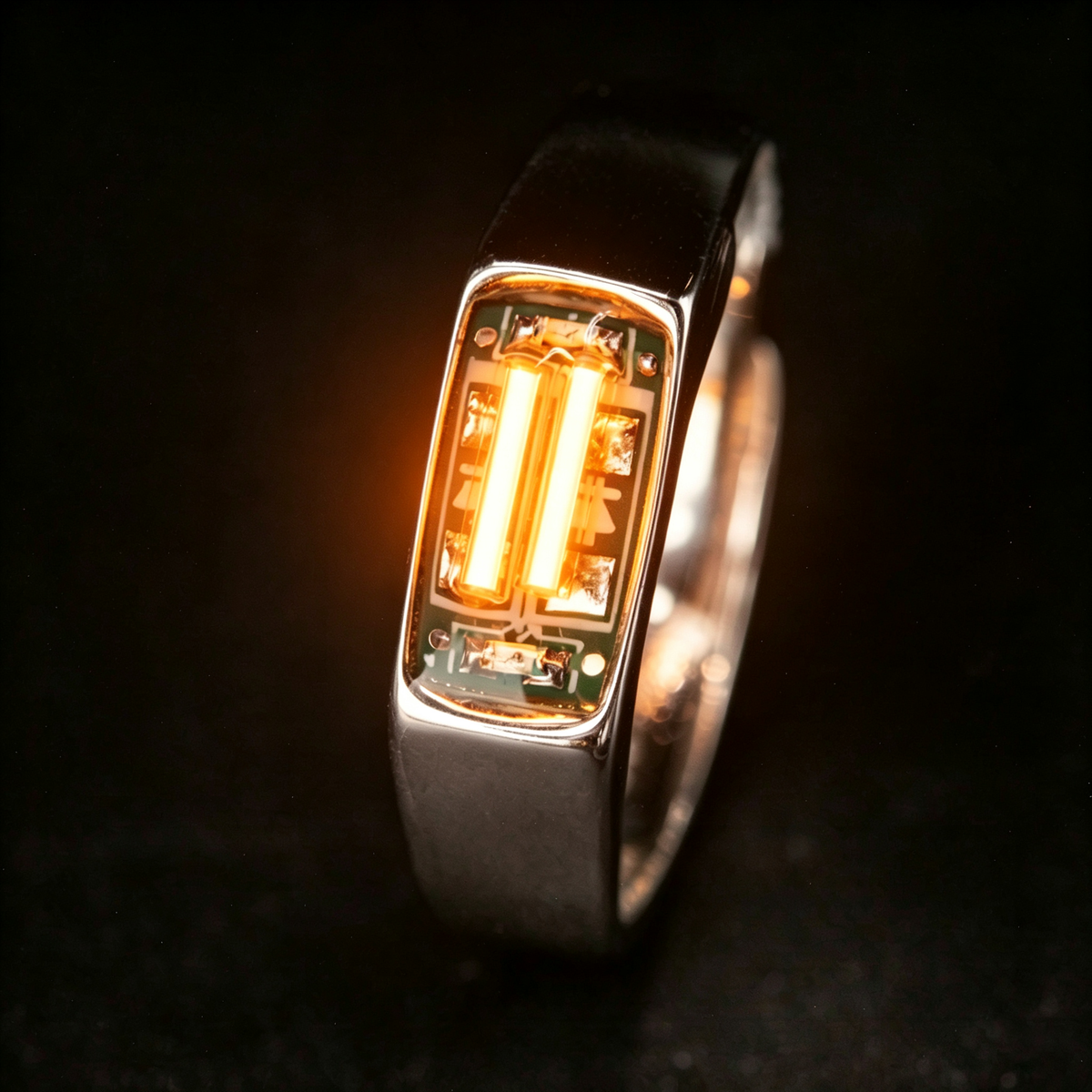 Circuit Board Ring for Women,Unique Statement Ring,Futuristic Gift for Her
