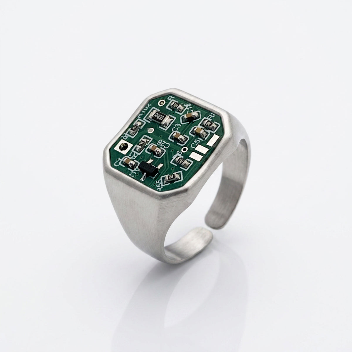 Circuit Board Ring,Glow Ring,Gamer Gift