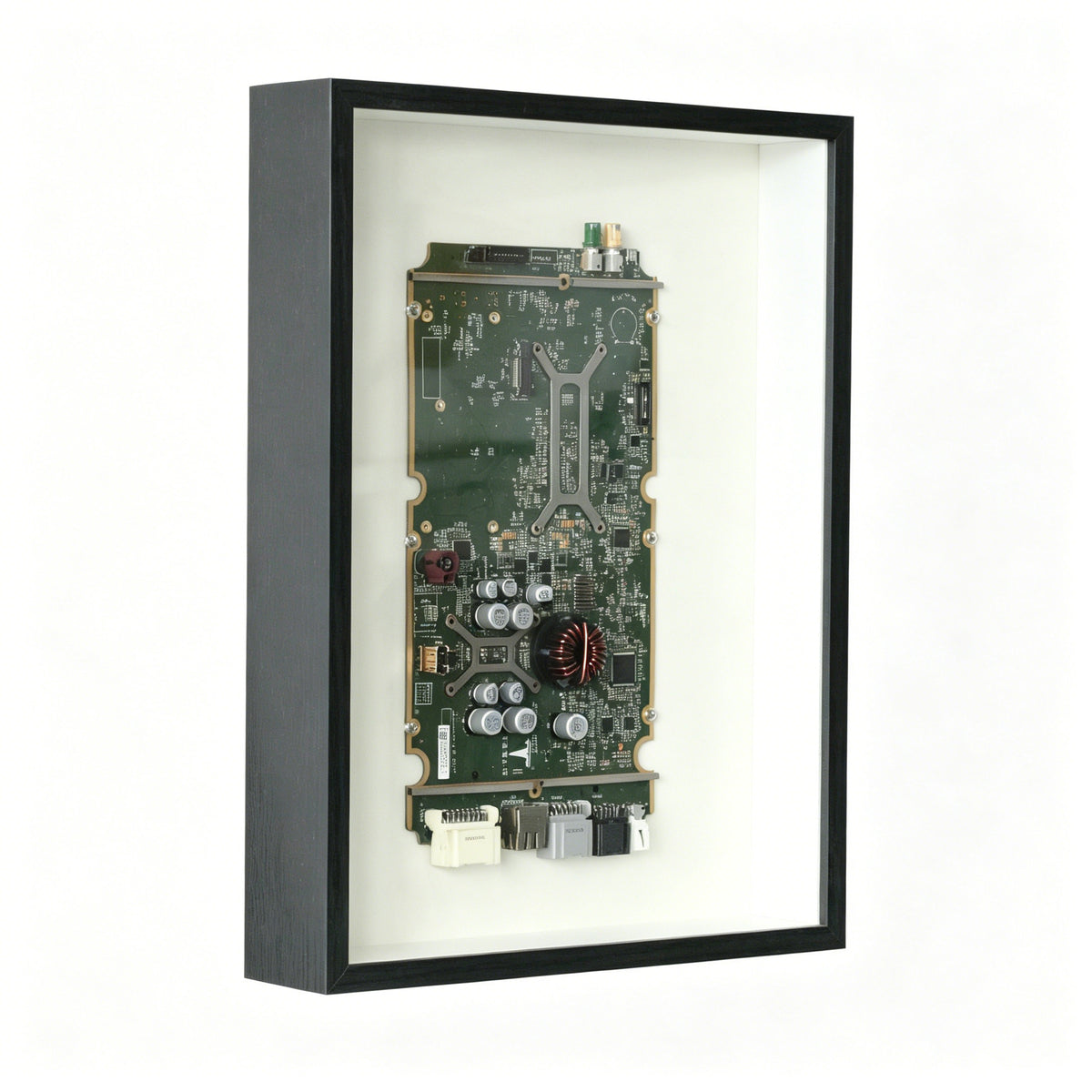 Original Tesla Motherboard Art Circuit Board Tech Wall Decor
