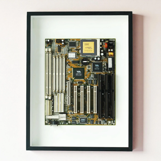 Vintage Motherboard Wall Art,Upcycled Computer Circuit Board Geek Decor