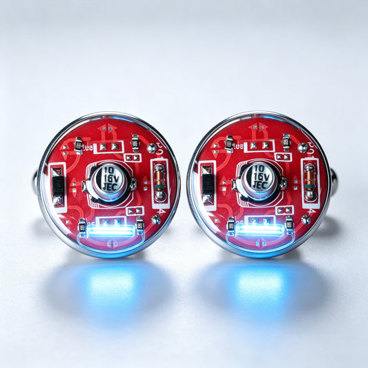 Tech Cufflinks for Computer Steam,Gift for Steam