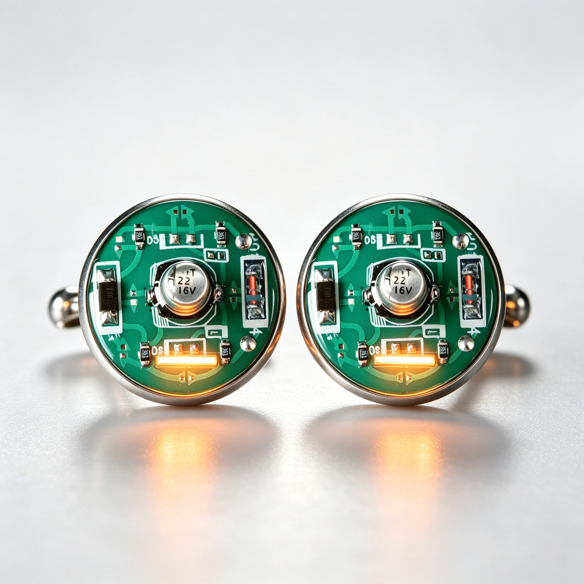 Tech Cufflinks for Computer Steam,Gift for Steam