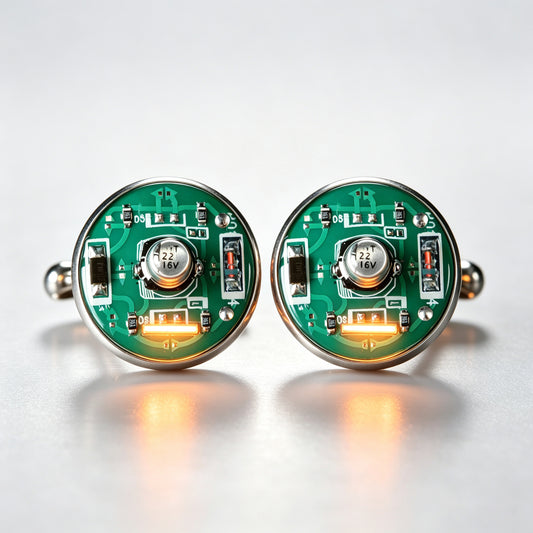 Tech Cufflinks for Computer Geeks,Gift for Husband