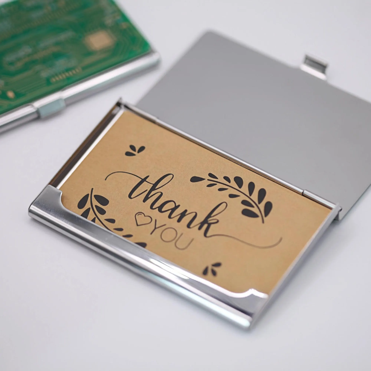 Circuit Board Business Card Case