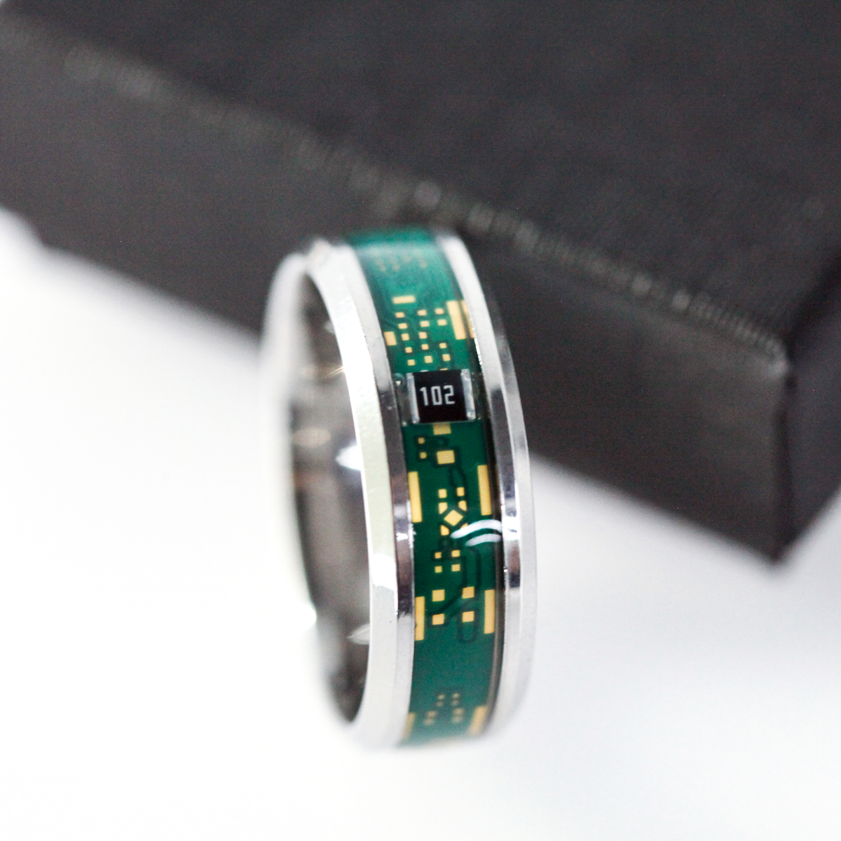 Circuit Board Rings,Gift For Gaming Lover