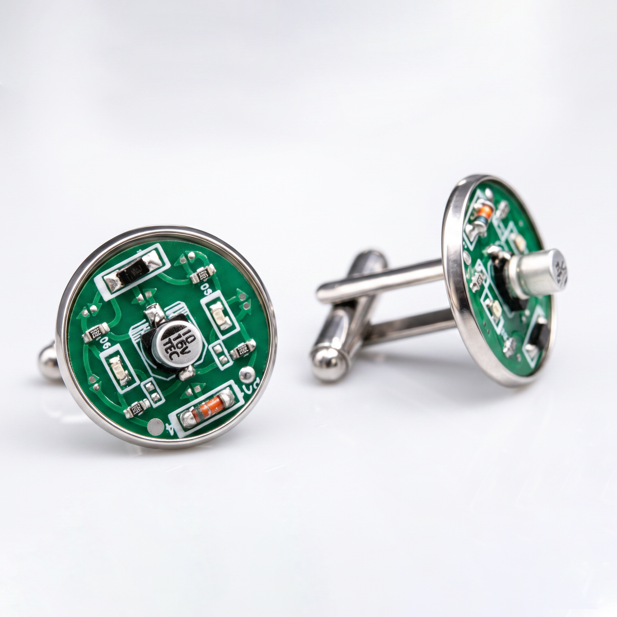 Tech Cufflinks for Computer Steam,Gift for Steam
