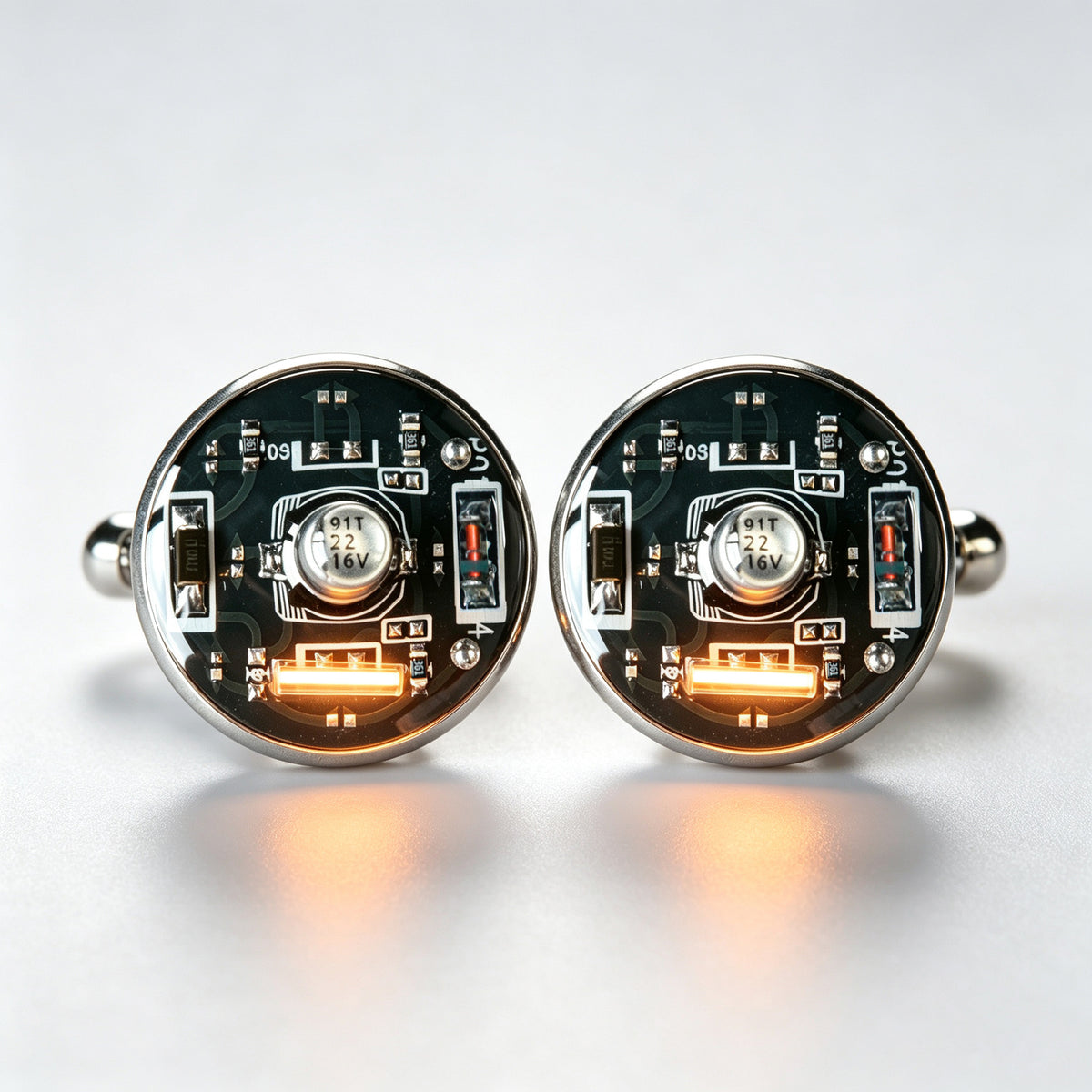 Tech Cufflinks for Computer Steam,Gift for Steam