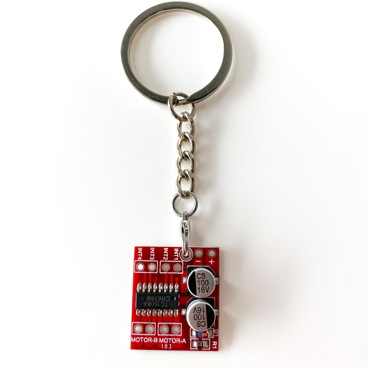 Upcycled Chip Keychains,Electrical Engineer Graduation Gift