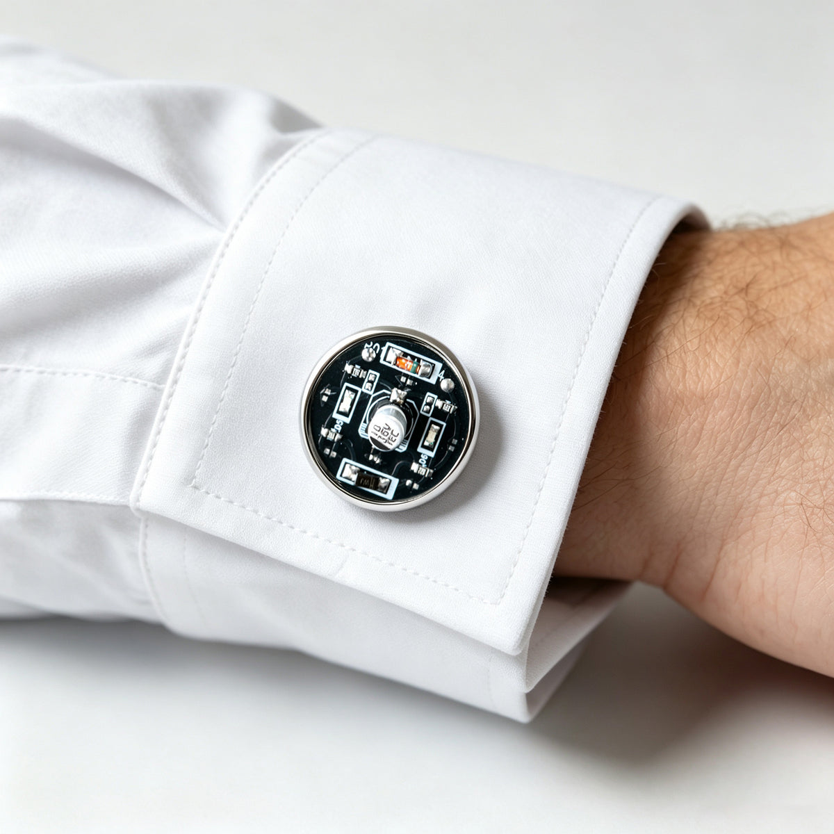 Tech Cufflinks for Computer Steam,Gift for Steam
