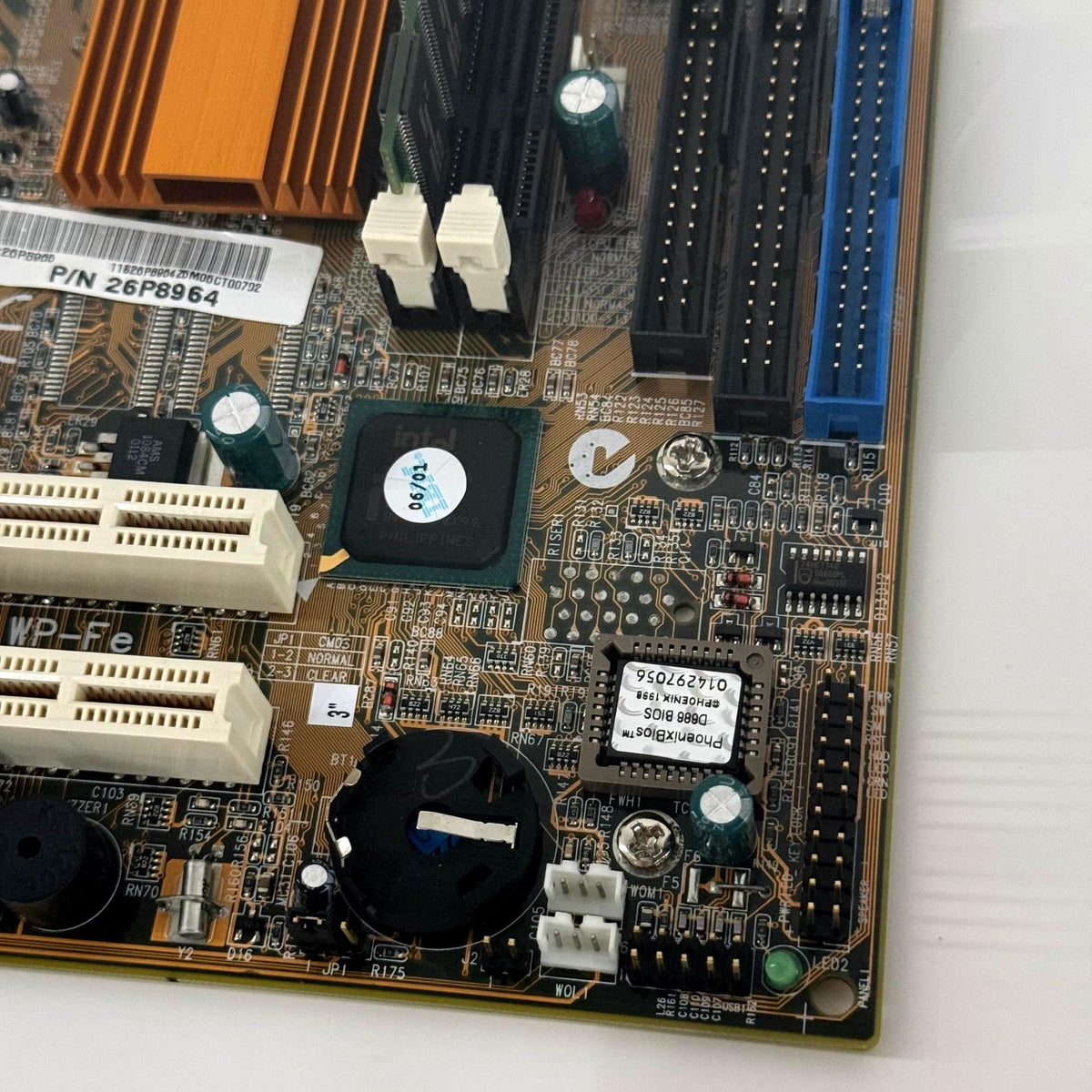 Authentic Intel Motherboard Artifact, Industrial Tech Wall Decor, Gift for Tech Lover