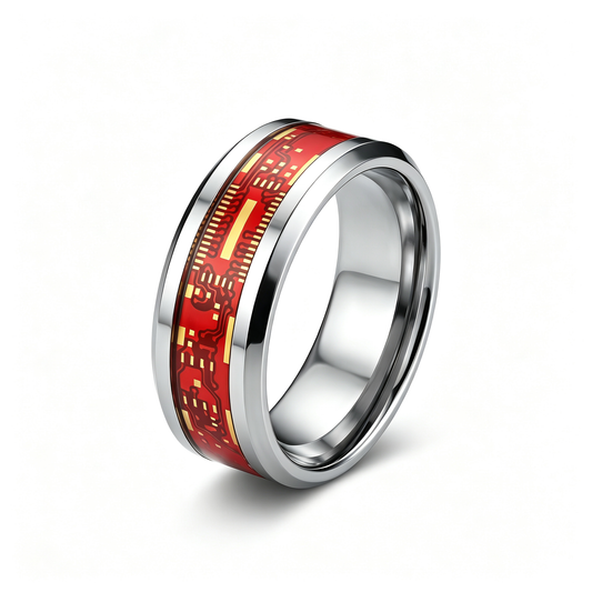 Circuit Board Rings,Gift For Geek